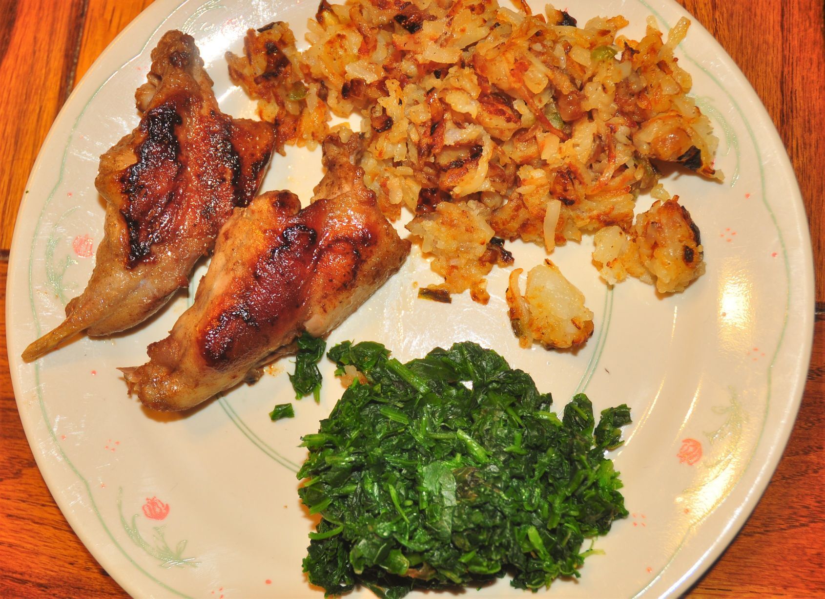 Fried cottontail